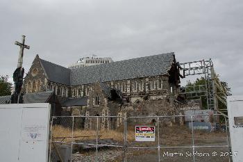 The devastated cathedral