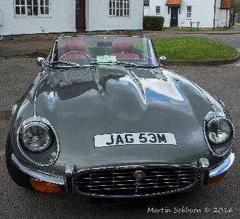 The beautiful Jaguar E-Type