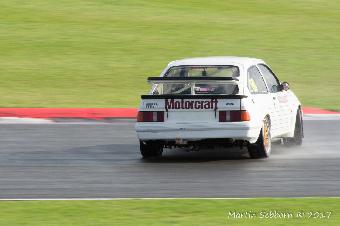 Too much power - Sierra Cosworth going sideways!