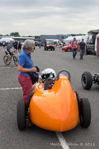 Waiting in the pits