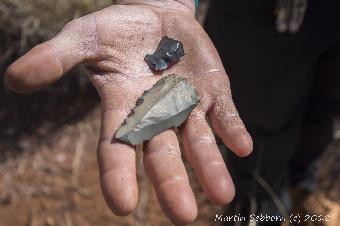 Ancient rock tools