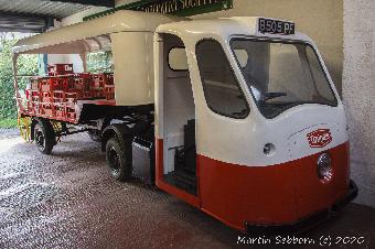 Wythall Bus Museum - Articulated Milk Float!