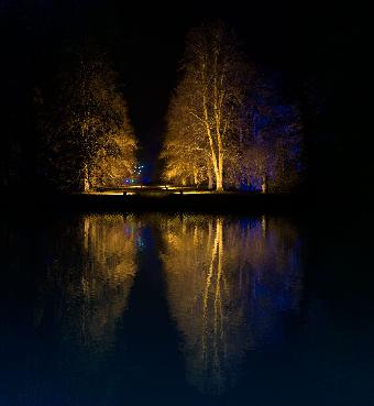 Anglesey Abbey Night Light Show